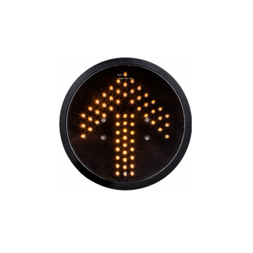 Module de feu de signalisation de la flèche LED jaune de 200mm